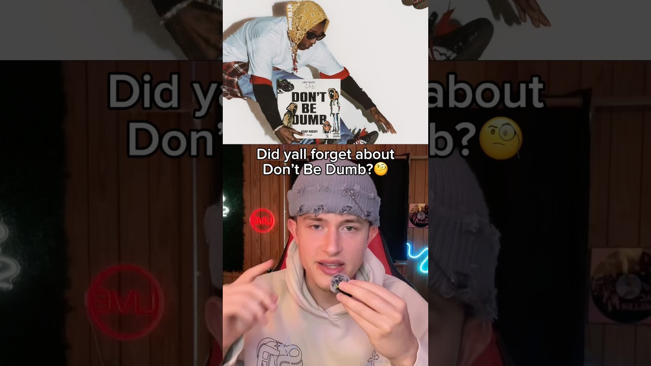 Did &ldquo;Don&rsquo;t Be Dumb&rdquo; have replay value?🤨👀 #dontbedumb #asaprocky #rapnews #hiphopnews #albumreview