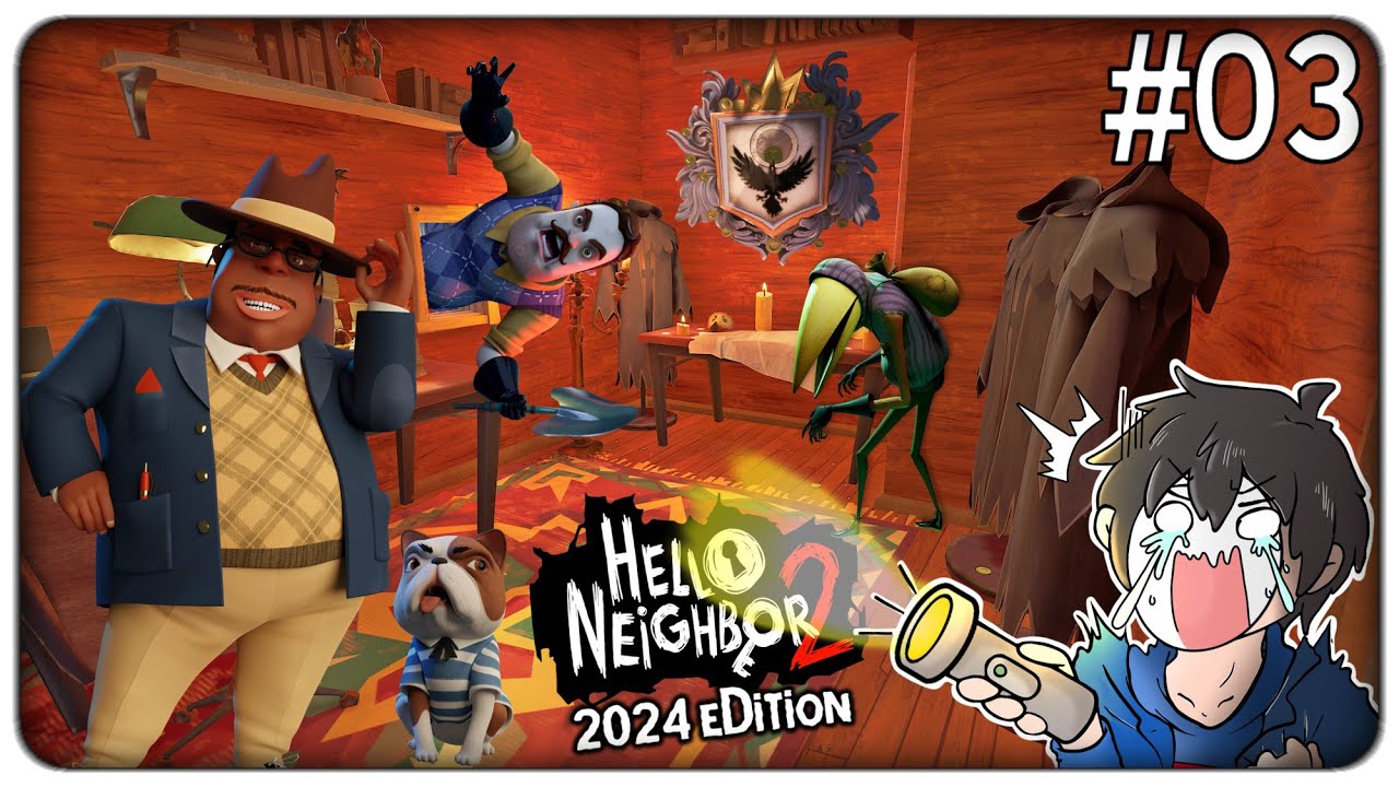 COSA SI NASCONDE DIETRO AL CULTO DELL'UOMO CORVO??? | Hello Neighbor 2 2024 Edition - ep.03