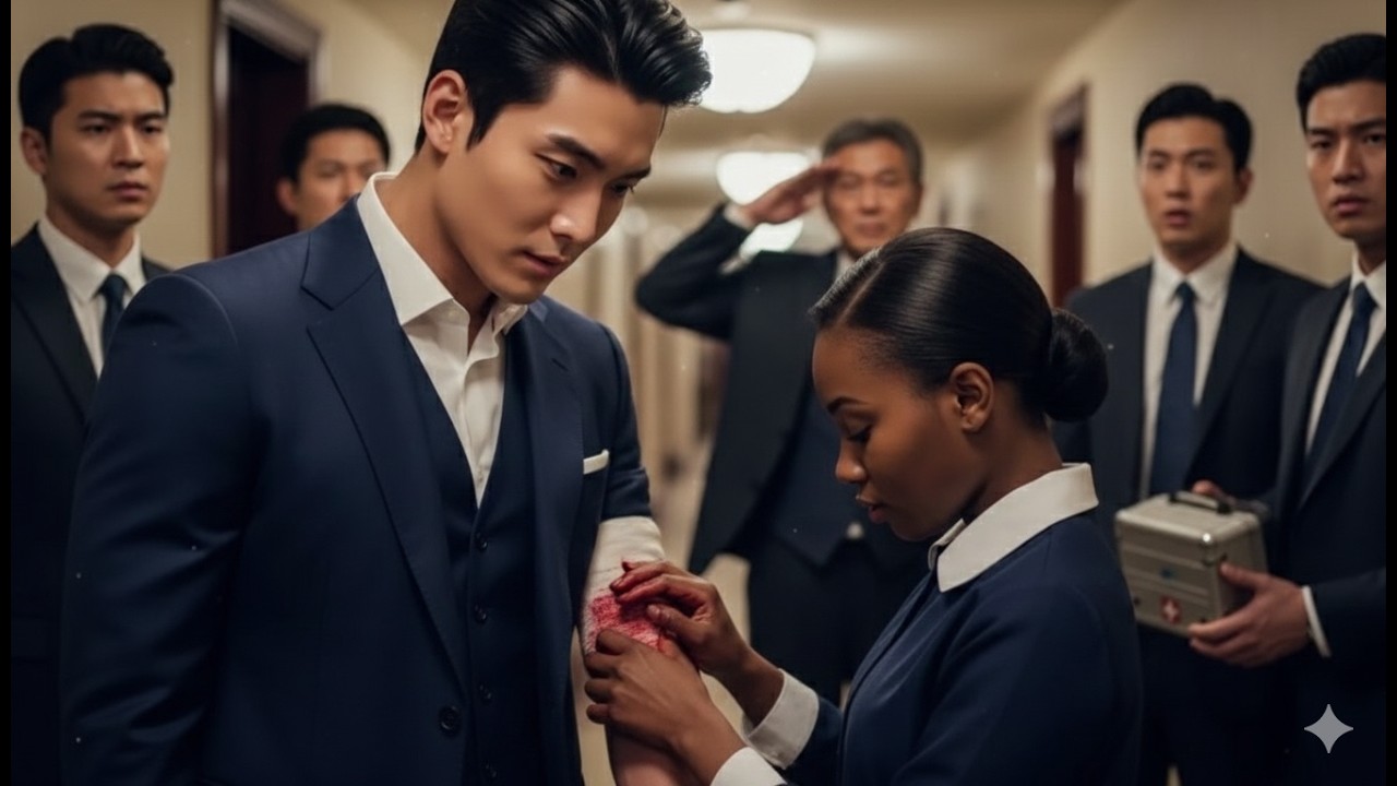 Black Maid Handled the Mafia Boss’s Injury After an Ambush—Her Combat Medic Precision