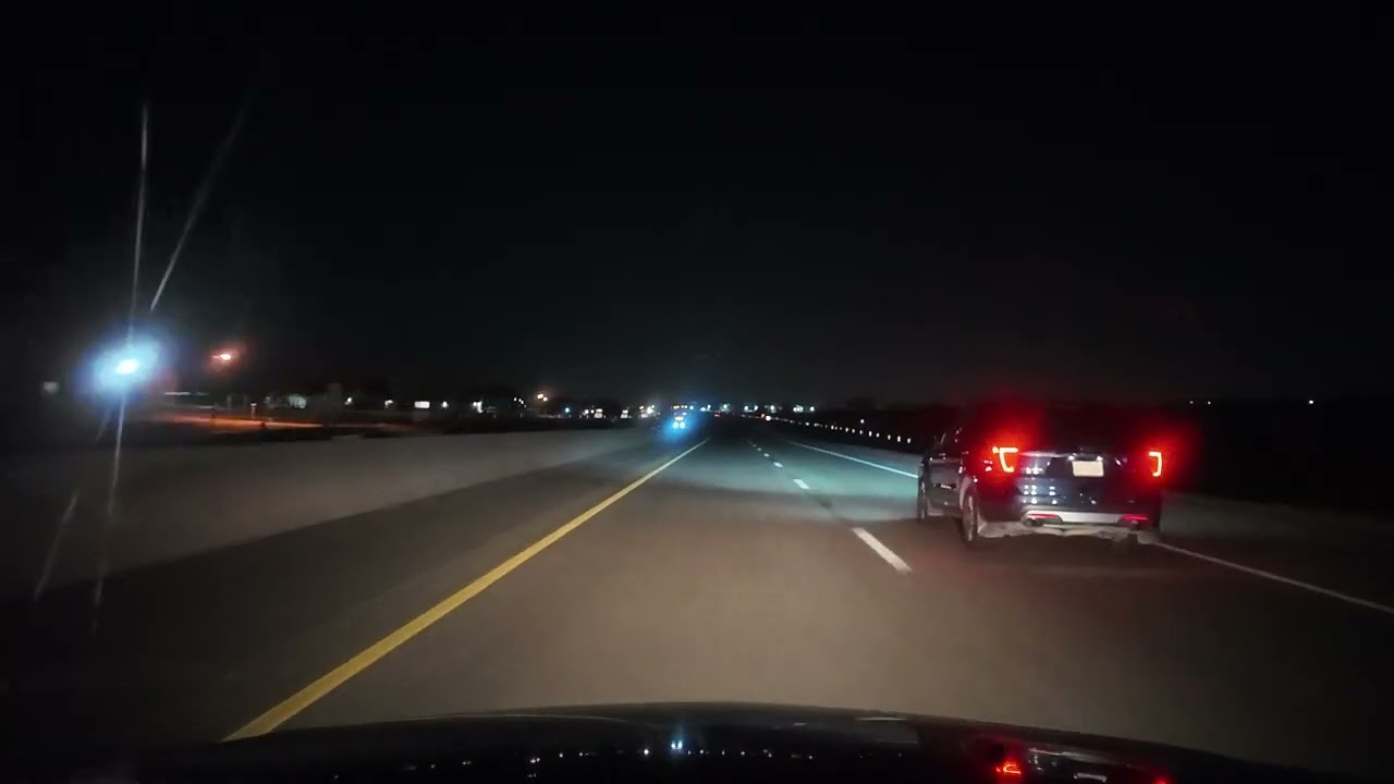 From Choctaw Casino, Durant OK to Carrollton TX (time-lapse driving)
