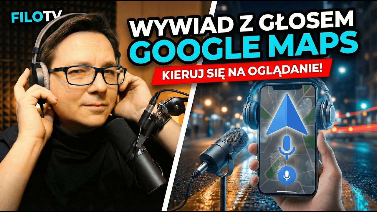 Słuchałeś go przez 15 lat. Głos Google o tym, kim jest naprawdę -Jarosław Juszkiewicz Gościem FILOTV