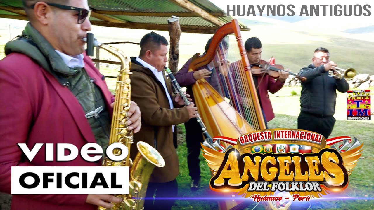 MIX HUAYNOS ANTIGUOS - Orquesta Angeles del Folklore - Dos de Mayo 2023 - Huánuco ✓