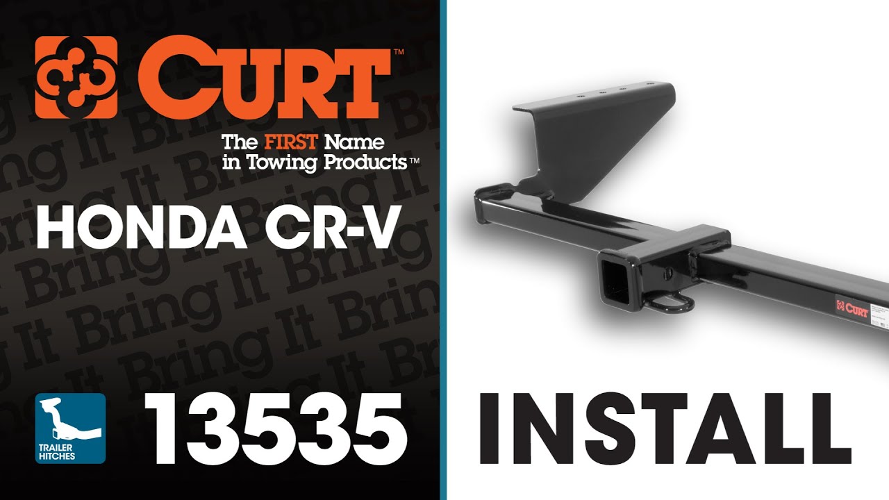 Trailer Hitch Install: CURT 13535 on a Honda CR-V