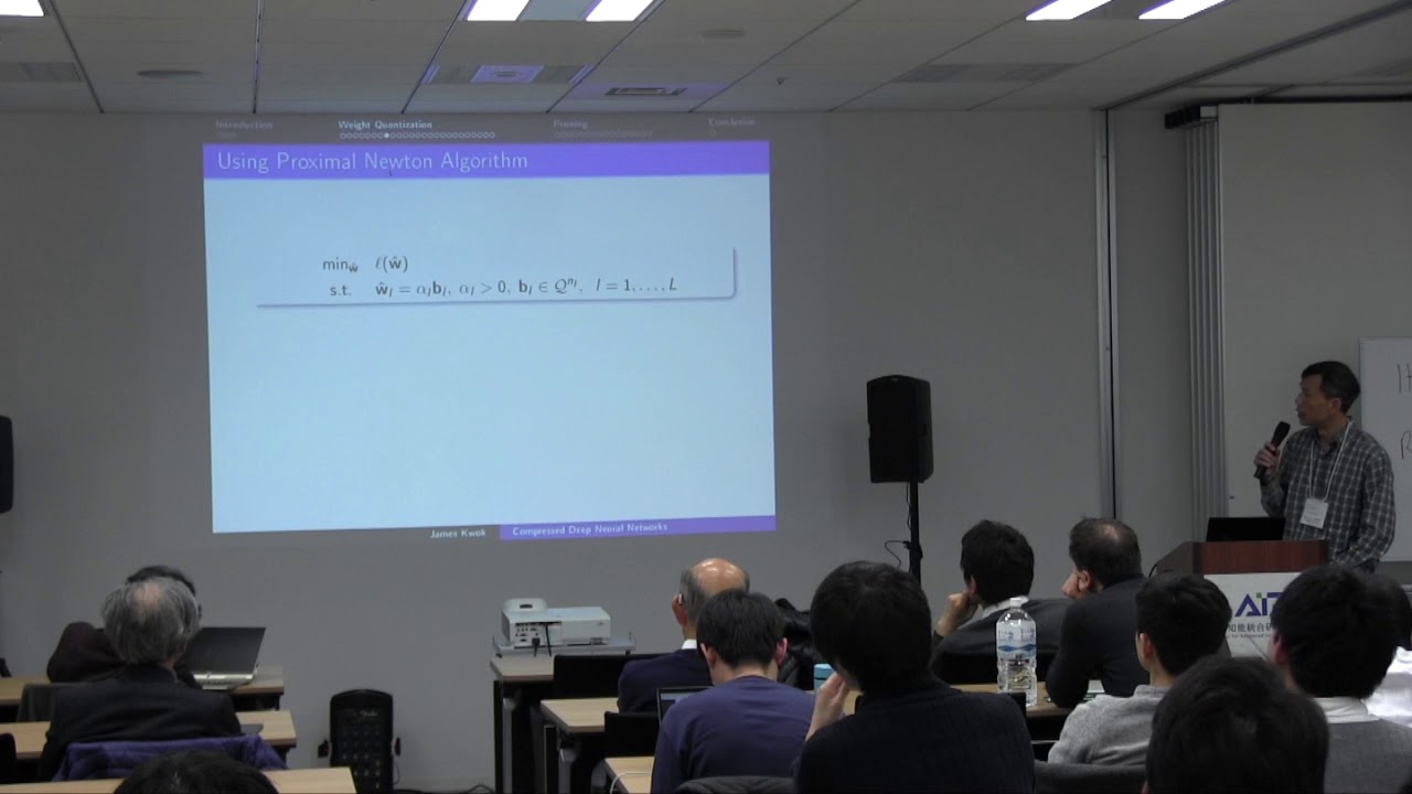 32.James Kwok: Compressed Deep Neural Networks