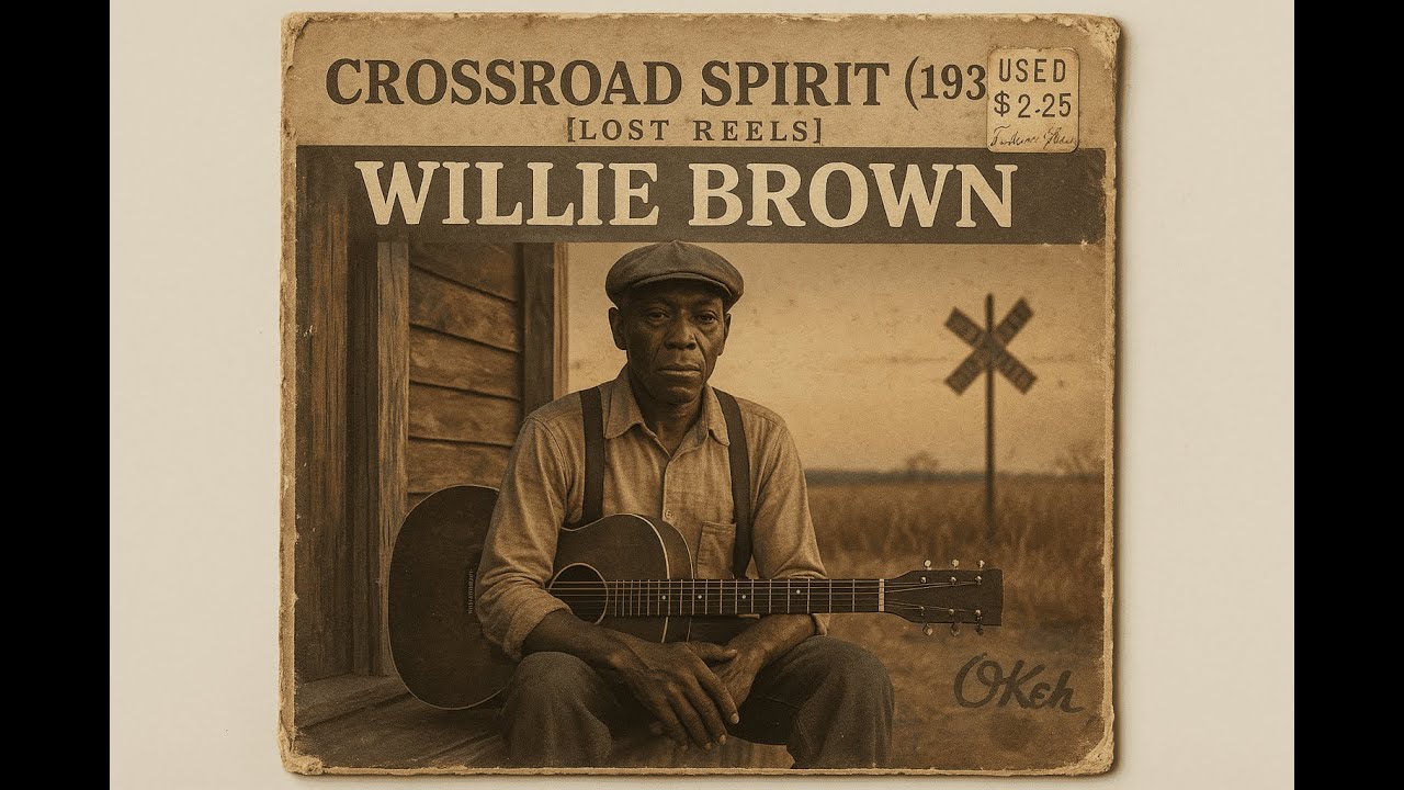 Willie Brown – Railroad Blues (1930) [Lost Paramount Reels]  Delta Slide Guitar Shadows of the Delta