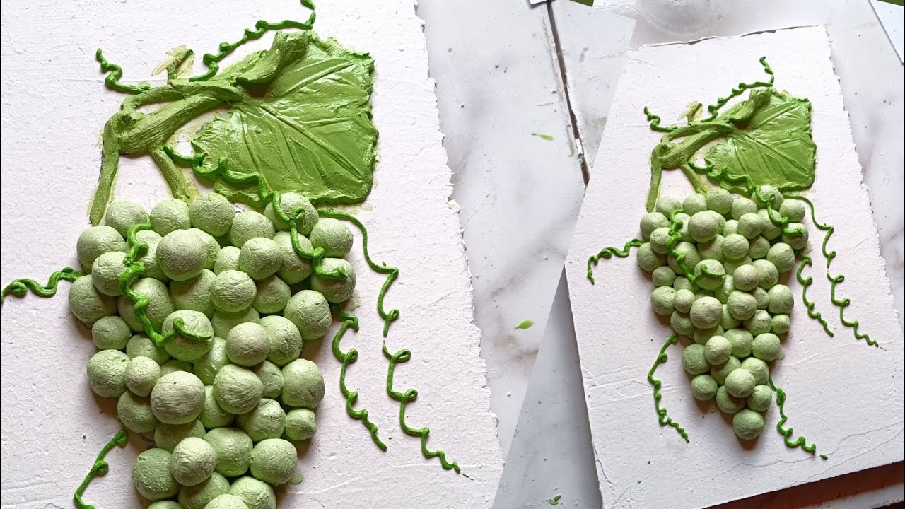 COMO MODELAR UM CACHO DE UVAS