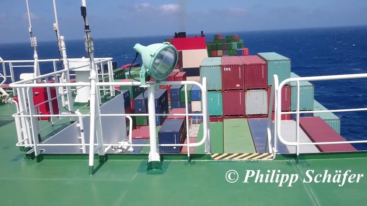 On Board a Container ship: Impressions of CMA CGM Alexander von Humboldt