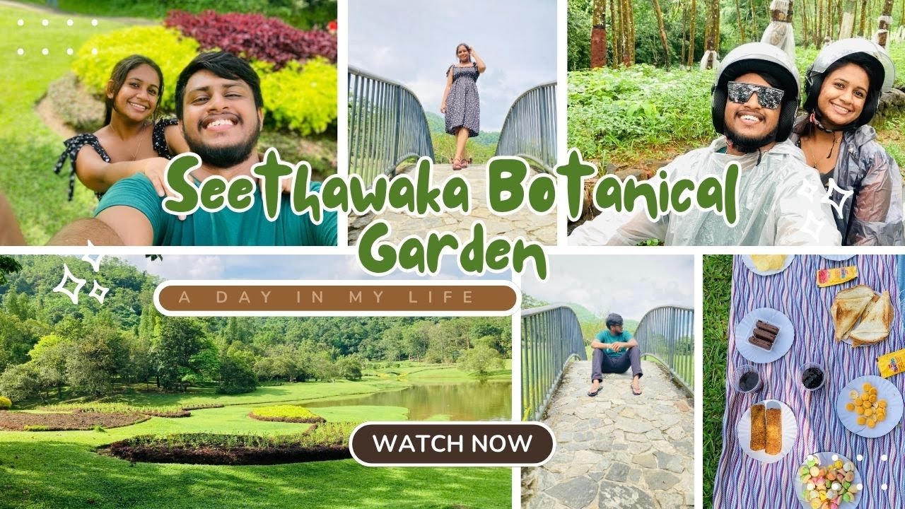 Seethawaka Botanical Garden සීතාවක උද්භිත උද්‍යානය #foryou #couple  #trending #fyp #travel #vlog