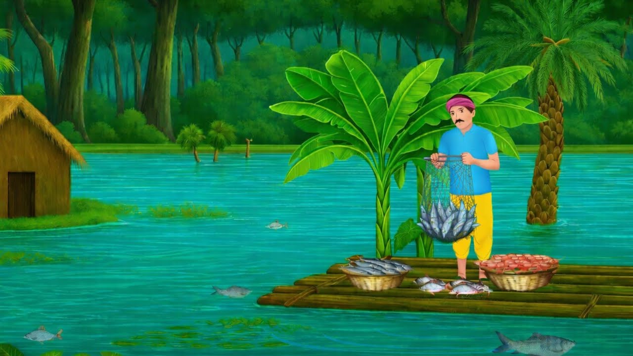 गरीब मछुआरे की किस्मत  | Gareeb machhuwaare ki kismat |  Hindi Story | Hindi kahani | moral stories