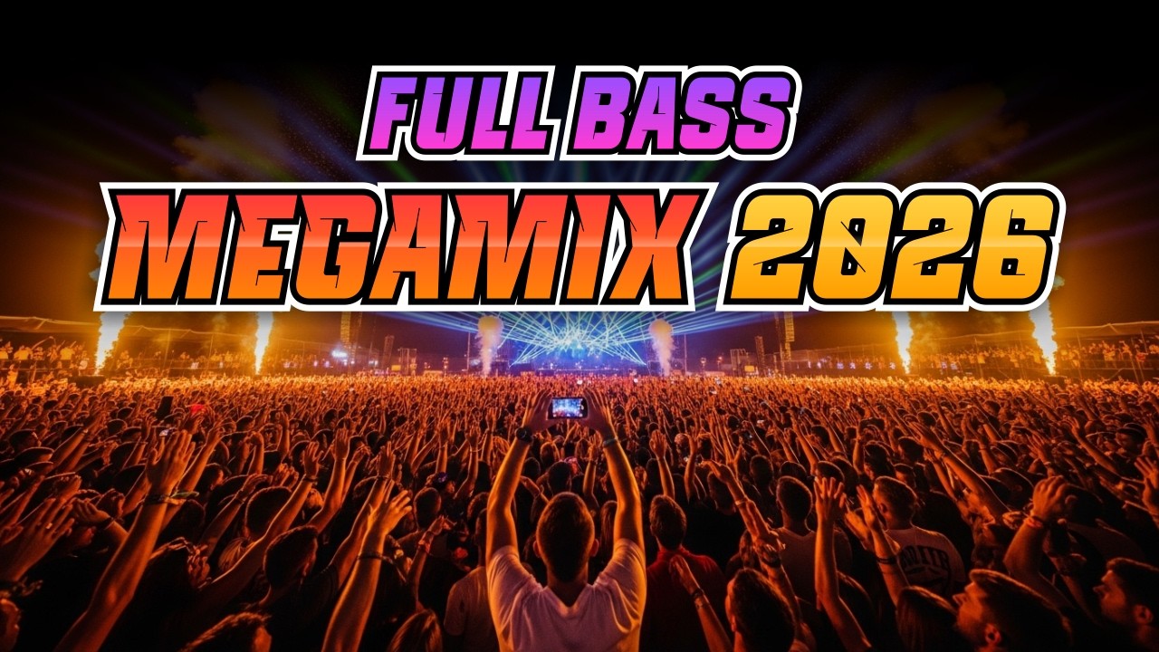 MEGAMIX 🔊 Full Bass DJ Remix 2026 🎵 Party Dance Mix • Nonstop Dance Remix, Club Mix, Techno Mix