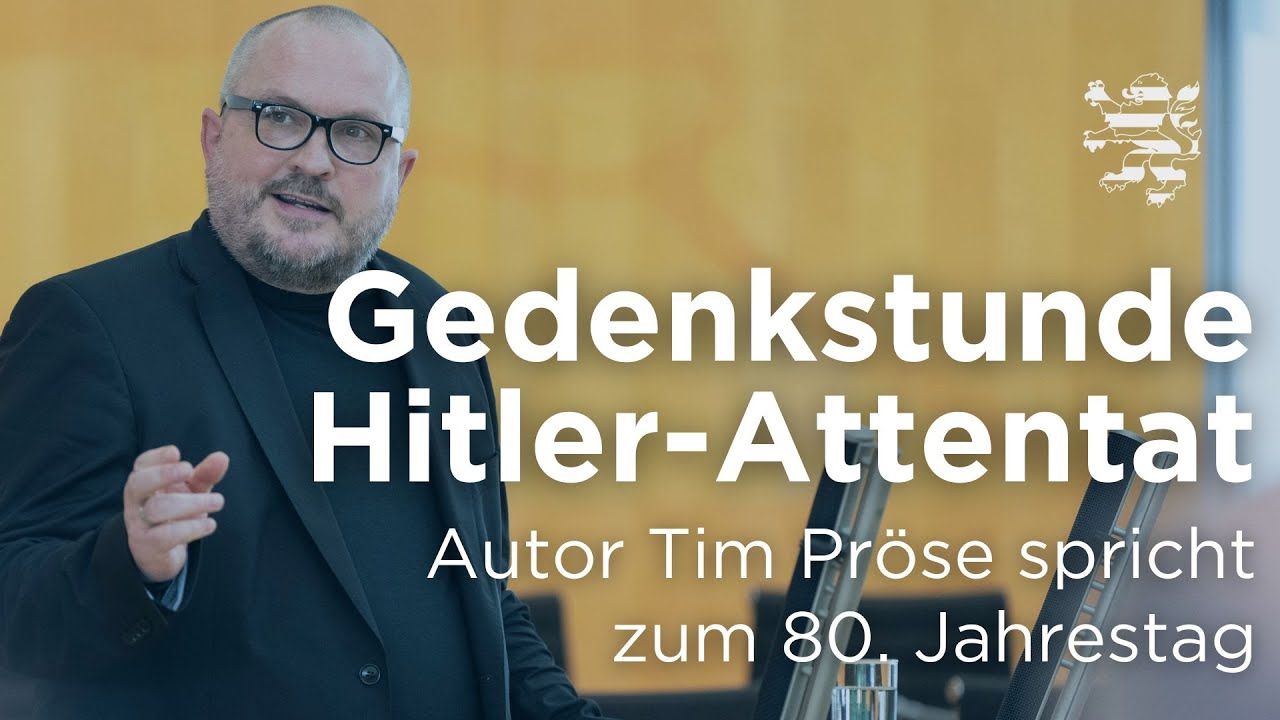 Gedenkstunde 80. Jahrestag Hitler Attentat vom 20.07.1944