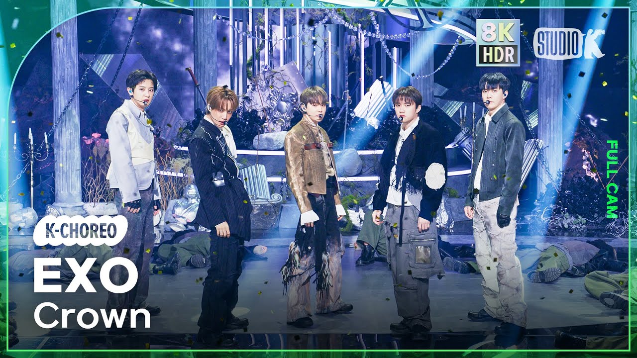 [K-Choreo 8K HDR] 엑소 직캠 'Crown' (EXO Choreography) 🎧공간음향.Ver @MusicBank 260123
