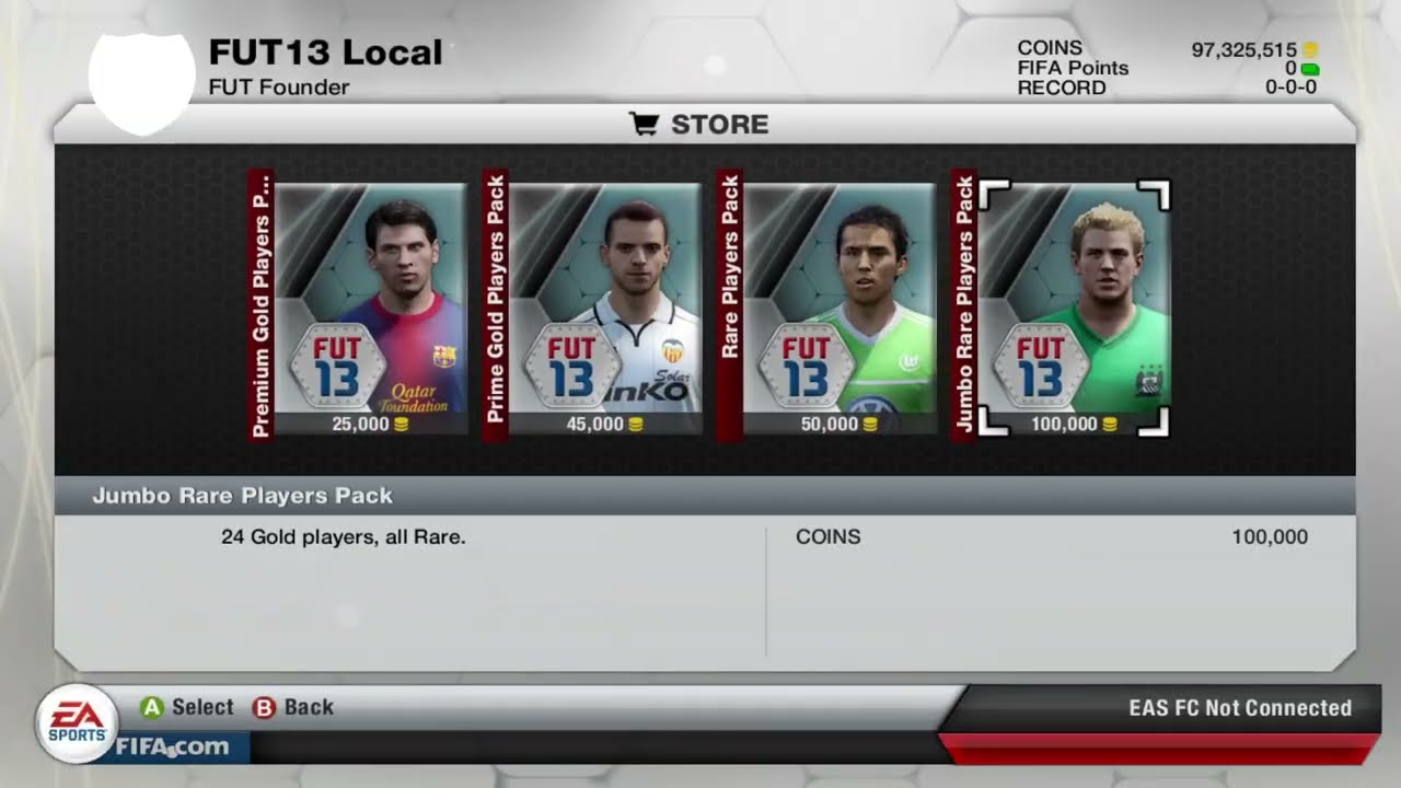FIFA 13 Ultimate Team 2026 Pack Opening #1