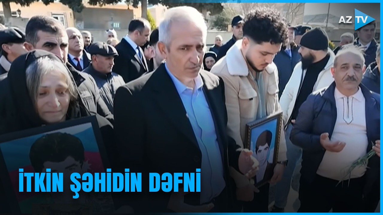 Şəhid Rafiq H&uuml;seynov L&ouml;kbatan Şəhidlər Xiyabanında torpağa tapşırıldı