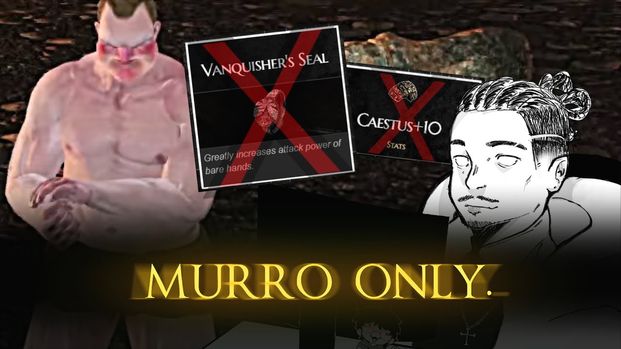 zerando DARK SOULS 2 só no murro