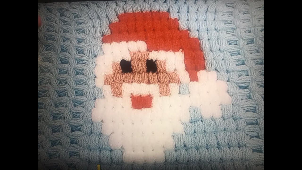 Noel baba desenli lif modeli yapımı / easy crochet