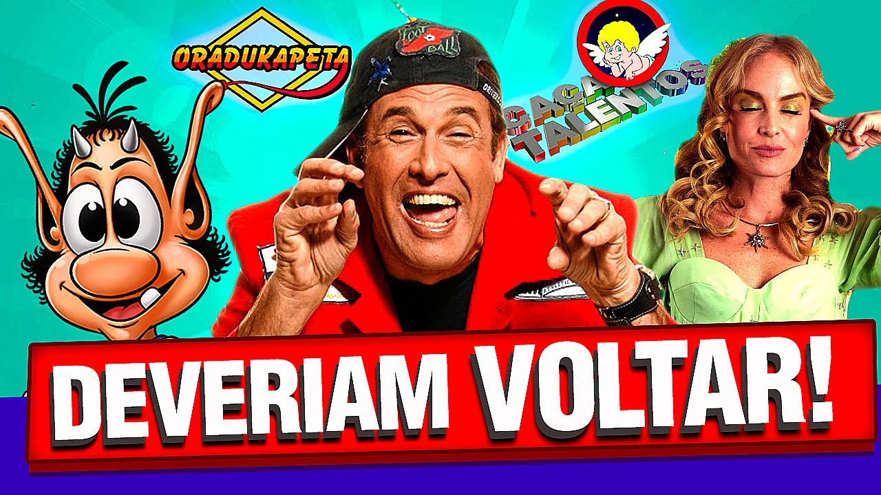 PROGRAMAS INFANTIS QUE VOC&Ecirc; N&Atilde;O SE LEMBRA E DEVERIAM VOLTAR!