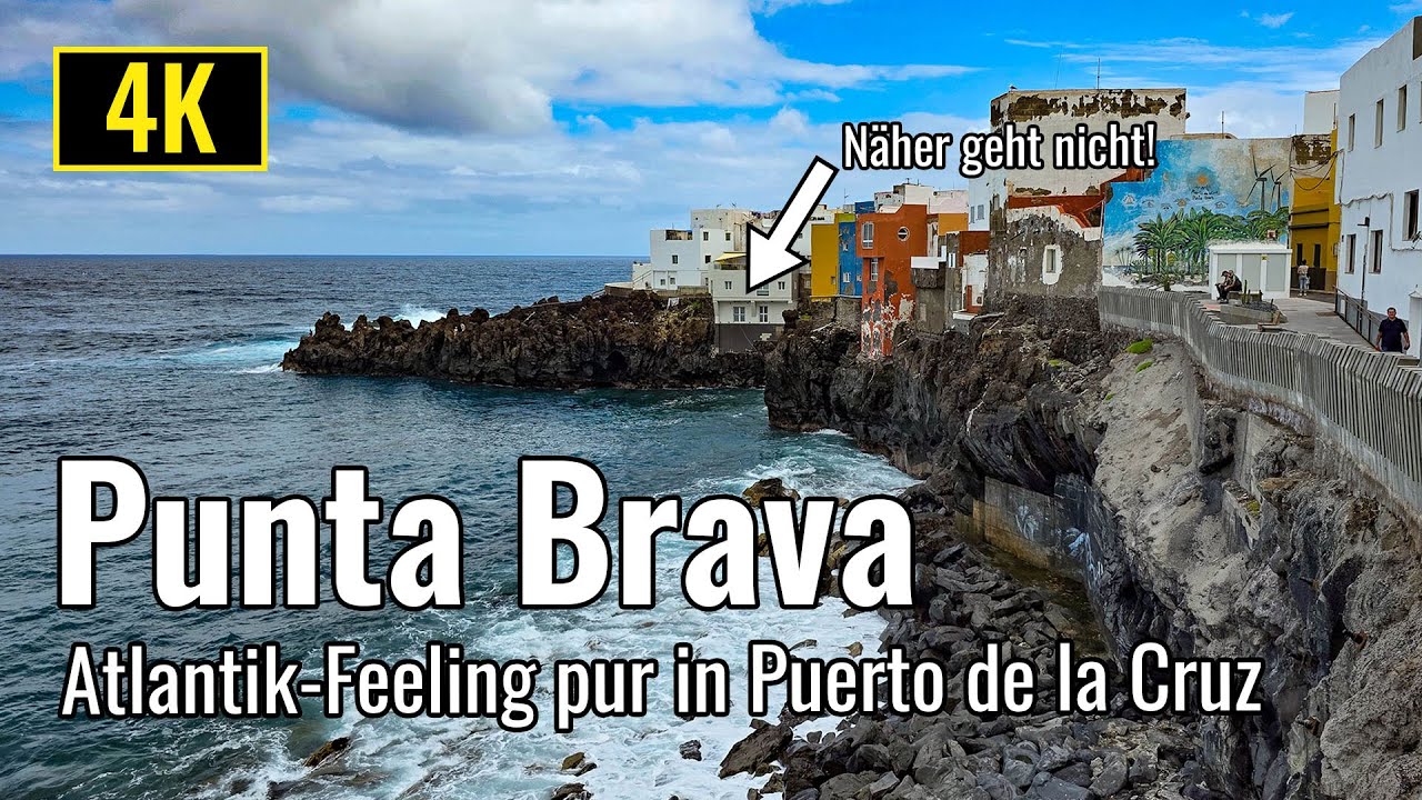 Punta Brava - Atlantik-Feeling pur in Puerto de la Cruz / Teneriffa