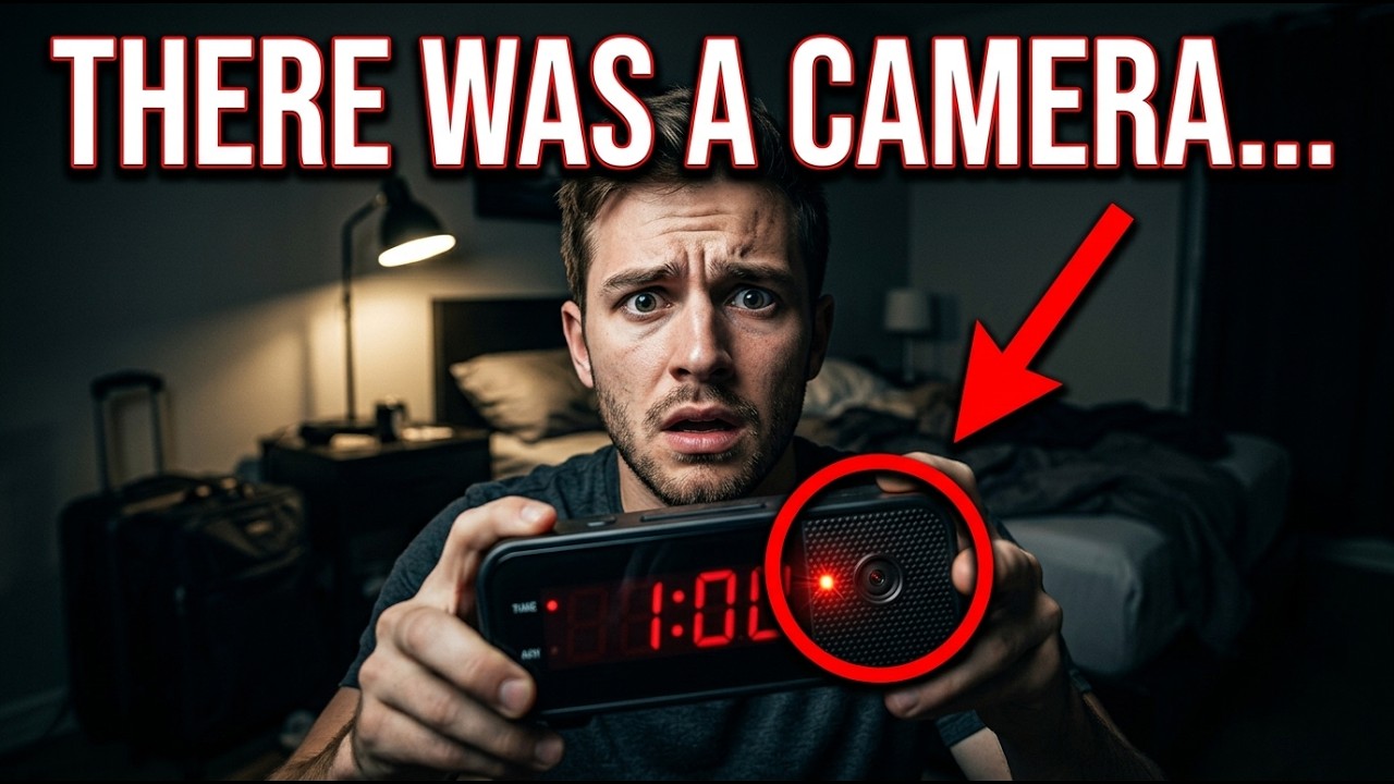 I Found a Hidden Camera in My Airbnb Bedroom… And Someone Was Watching Me