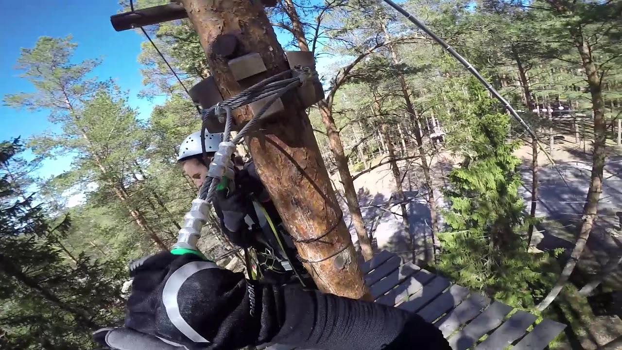 Kalajoen seikkailupuisto pakka ninja rata