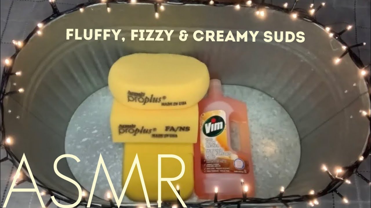 ASMR | Fizzy Floor Cleaner Suds🧹