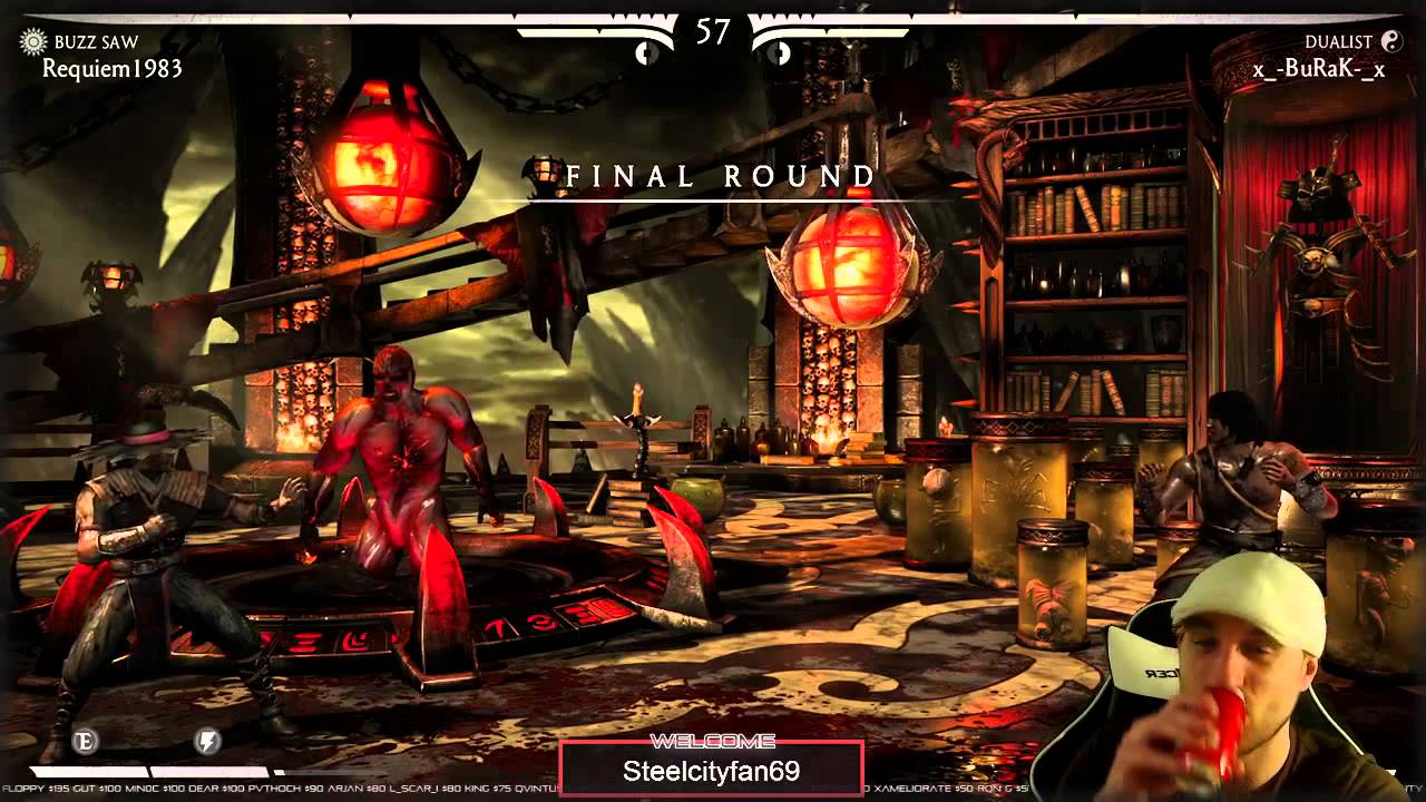MKX - Liu Kang vs Kung Lao - EPIC MATCH! LUI KANG DUALIST!