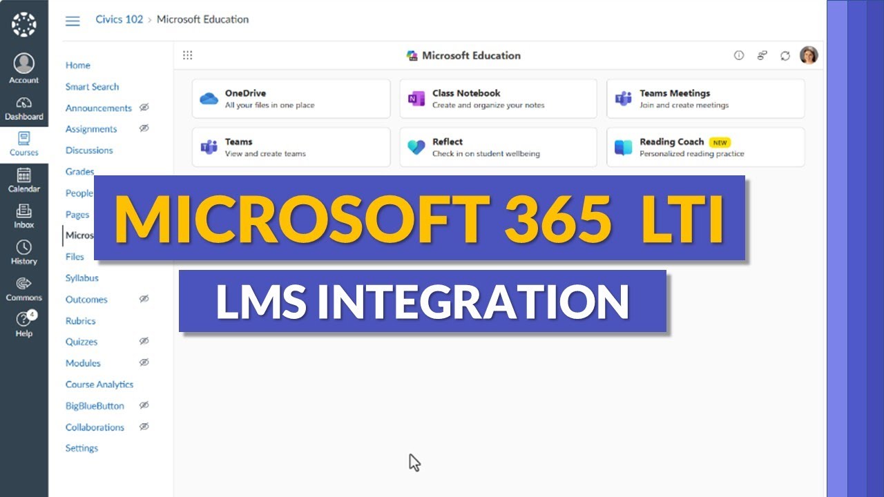 Как использовать новое приложение Microsoft 365 LTI для систем управления обучением