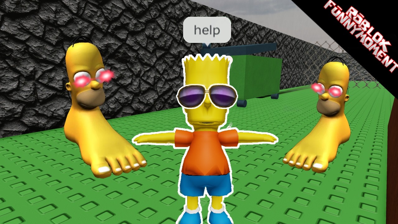 Roblox You VS Homer FUNNYMOMENTS(meme)