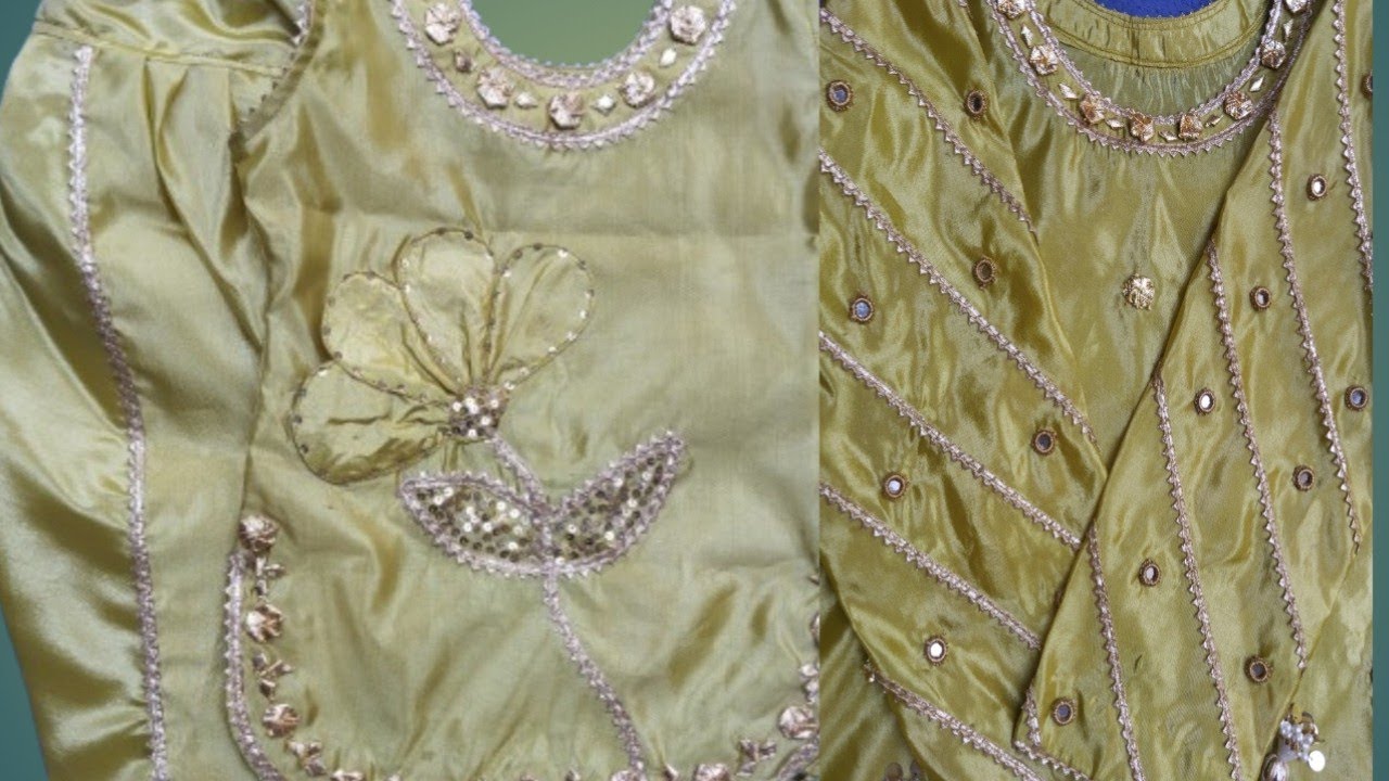 Top New Gotta Work Dress Design 2025-2026 | stylish Gotta kinari work dress design