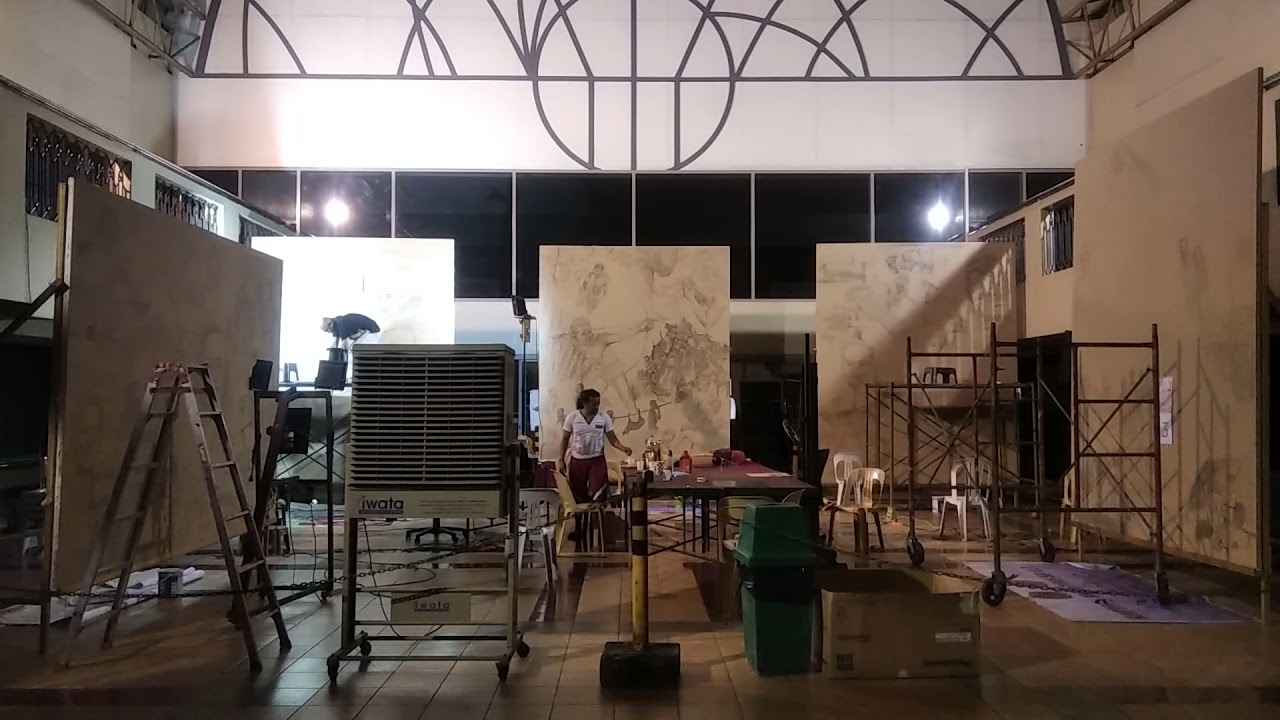 Behind-the-Scenes 41 WIP production video of the Subic Historical Mural Project