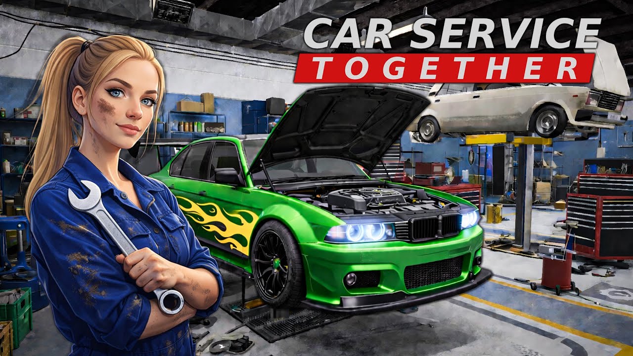 Car Service Together Simulator | Demo | No Commentary