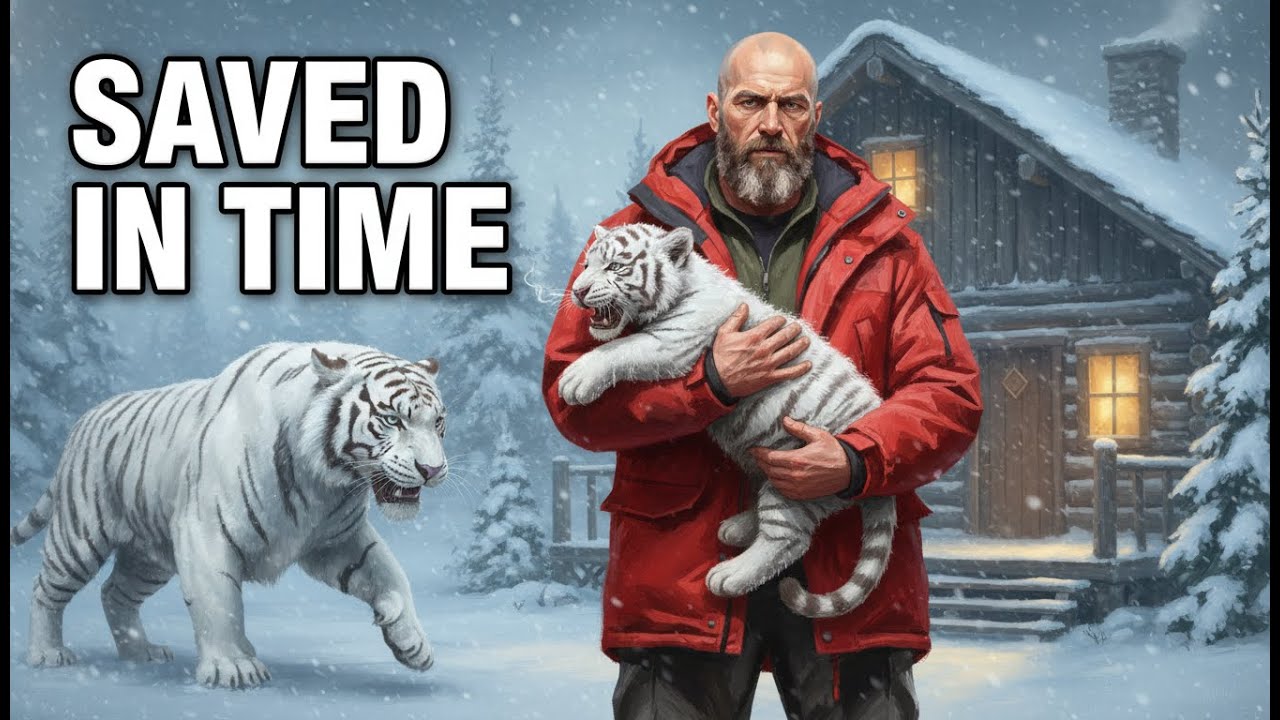 Animal Rescue: Winter Survival Saves a Freezing White Tiger Cub 🐯❄️