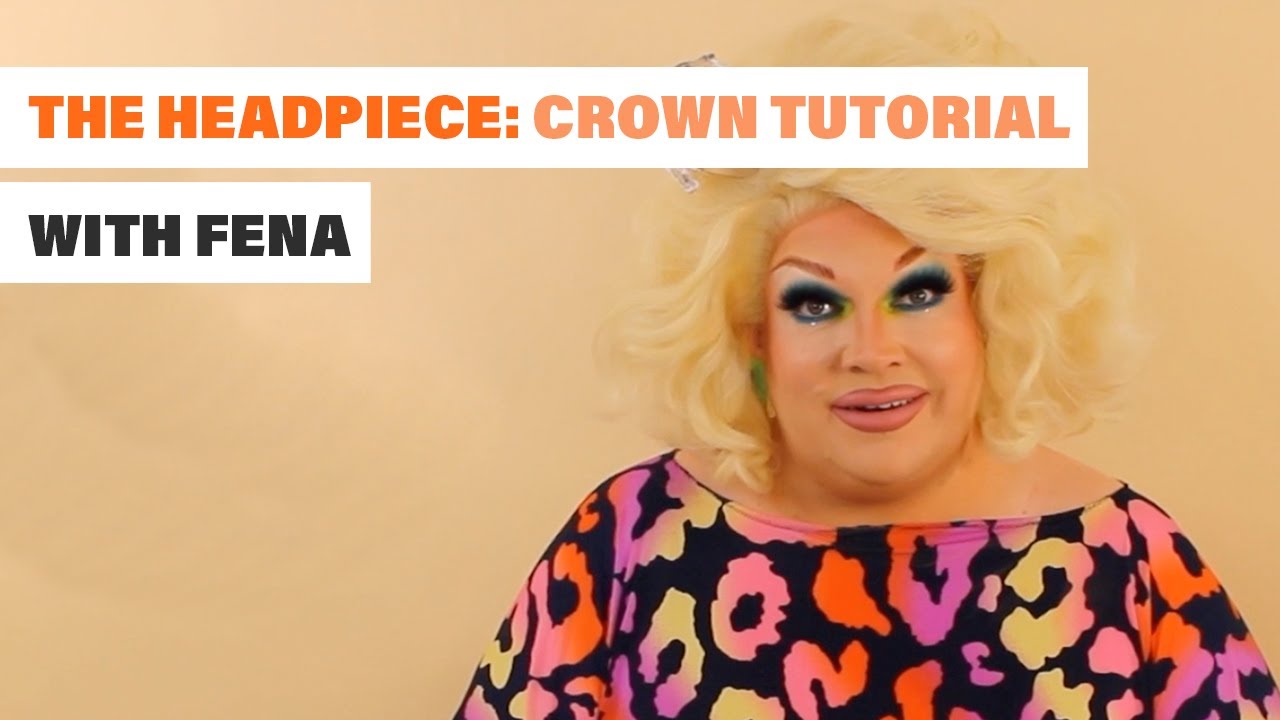 How to Make a Crown with Drag Queen Fena Barbitall | DIY Paper Crown Tutorial