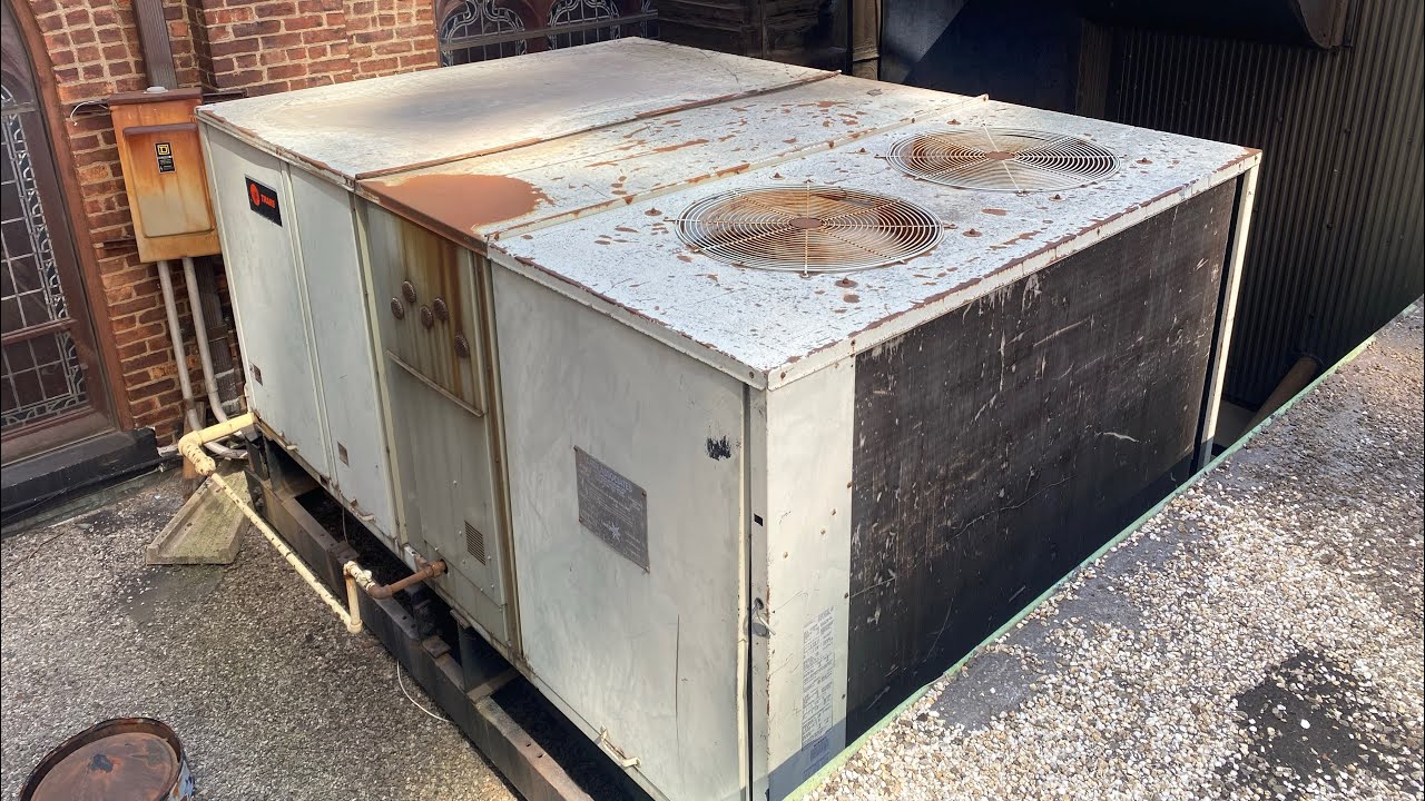 1992 Trane Voyager 20 Ton Startup