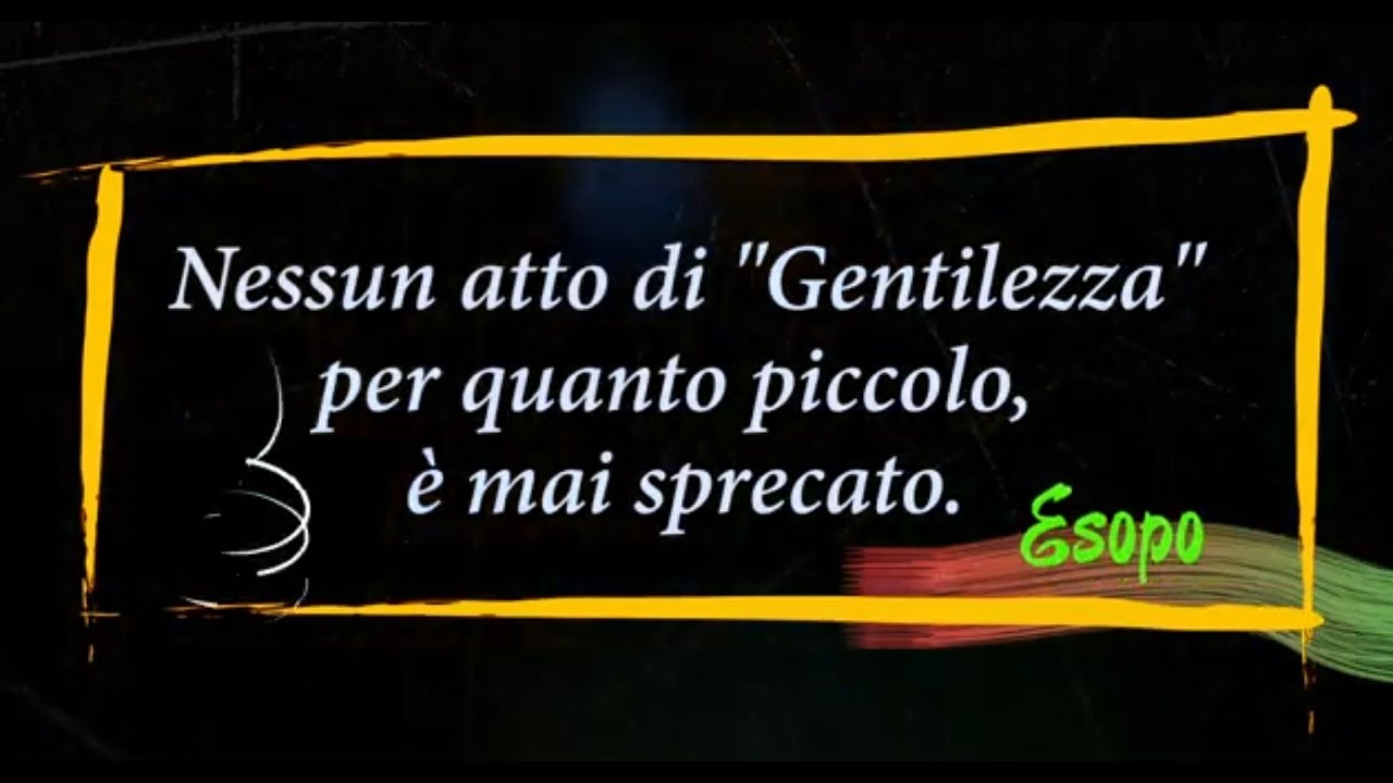 Nessun atto di gentilezza per quanto piccolo è mai sprecato  Bullismo a scuola