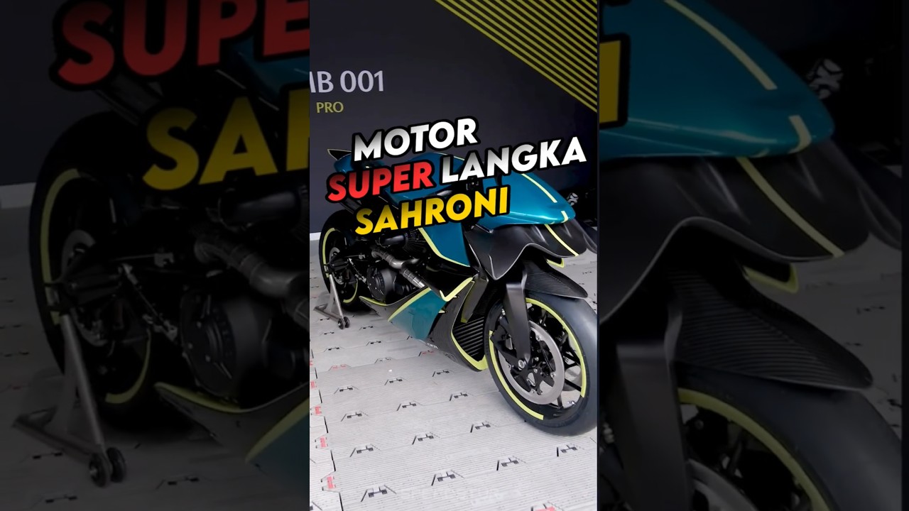 Motor Super langka Ahmad Sahroni #otomotif