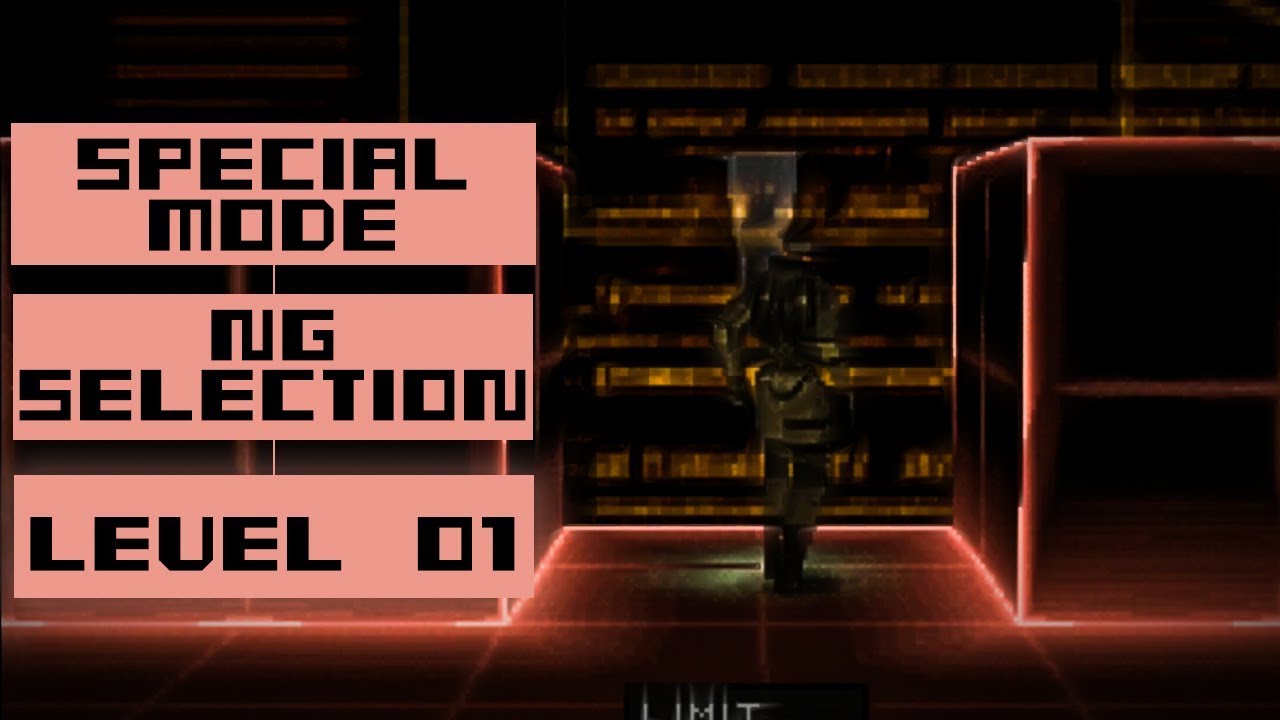 NG SELECTION LEVEL 01 - Special Mode - Metal Gear Solid: VR Missions (PS3)