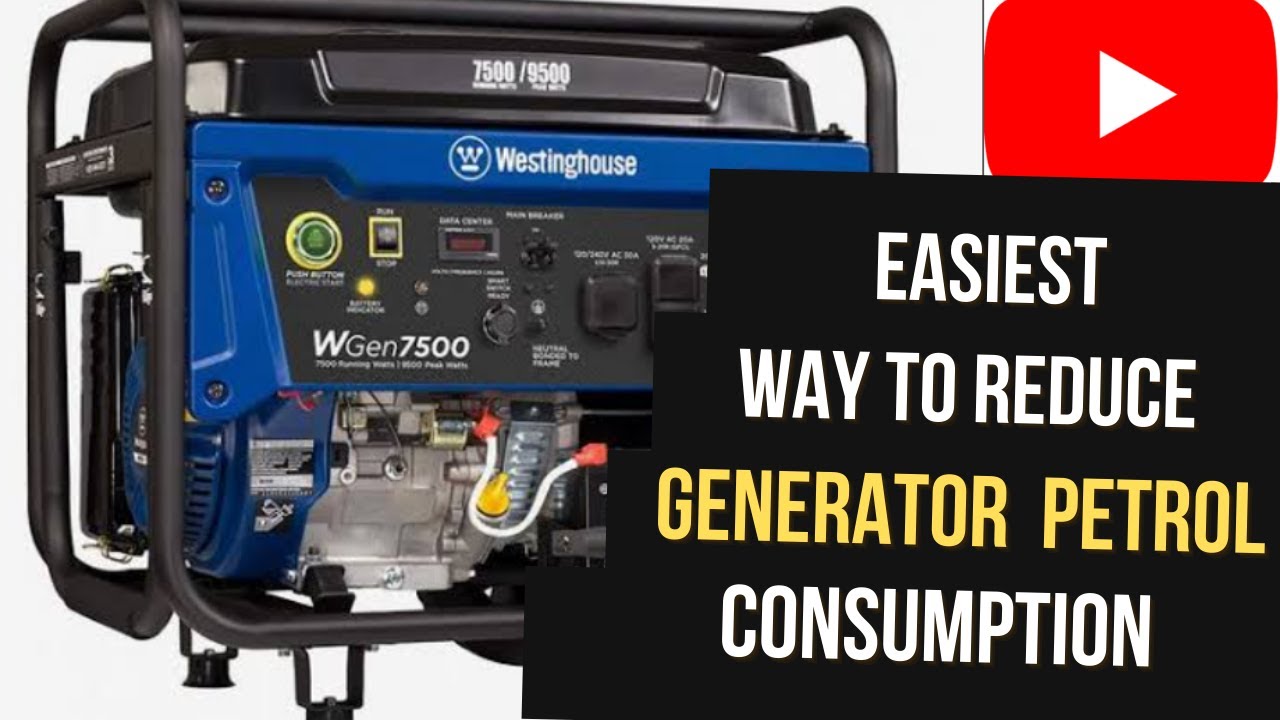 How to Reduce the Fuel Consumption for a small Gasoline Engine/Generator for home