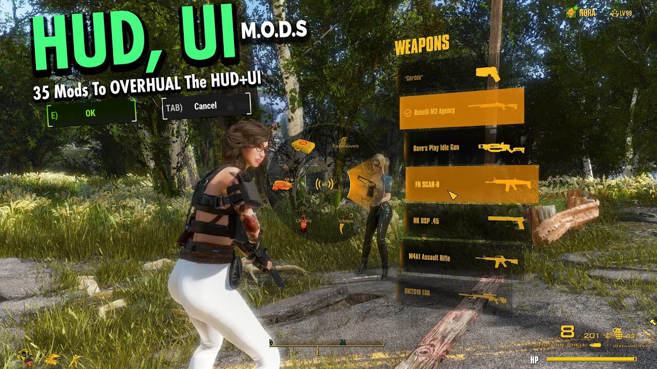 THE BEST UI & HUD OVERHAUL MODS FOR FALLOUT 4