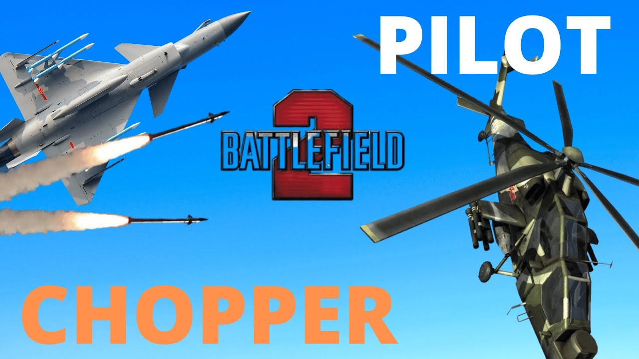 Battlefield 2 [Chopper Pilot] Gameplay w/ android50rus in 2020! #Wake #Island
