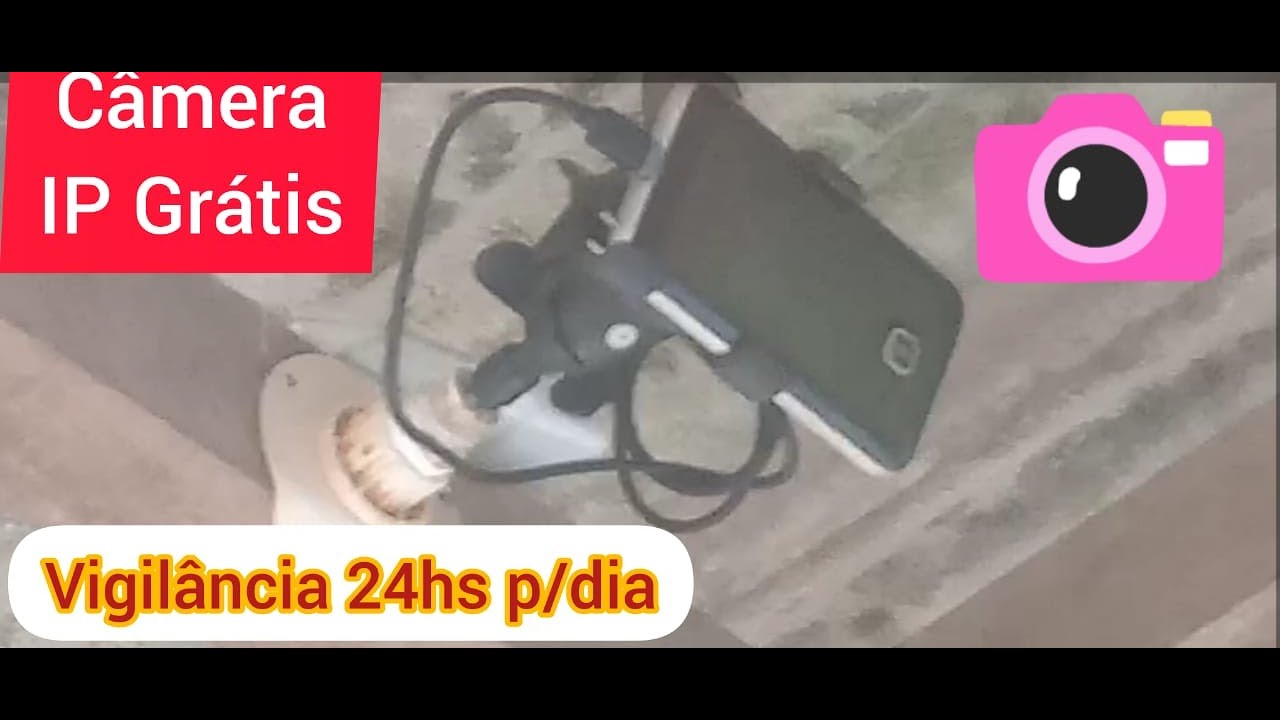 Seu celular velho como câmera IP Grátis!
