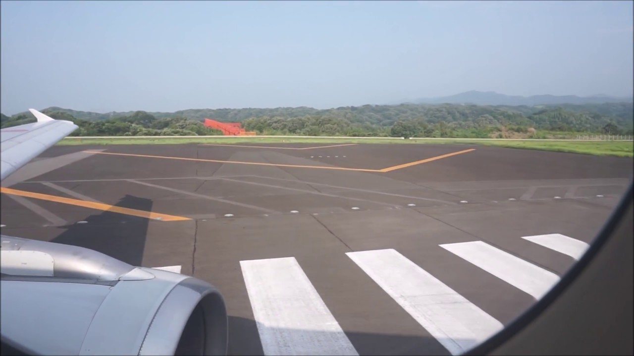 大追力！A320のパワフルエンジン音！　ANA 高松発　羽田行き　離陸＆着陸、飛行　機窓