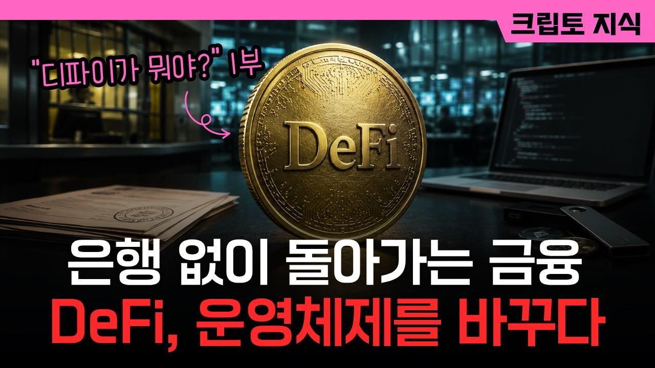 은행 없이 예금&middot;거래&middot;대출이 가능하다고? 디파이, DeFi 1부