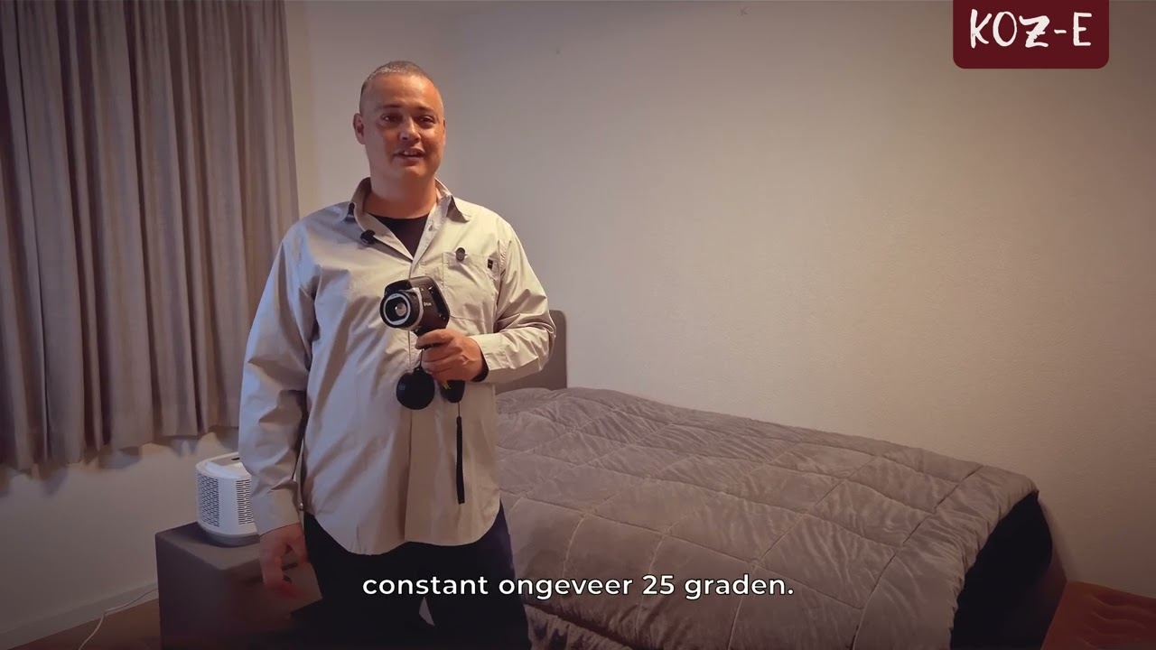 Is 12 Graden Te Koud om Comfortabel te Slapen? | KOZ-E Sleep Temperatuurtest op bed! | kozeliving