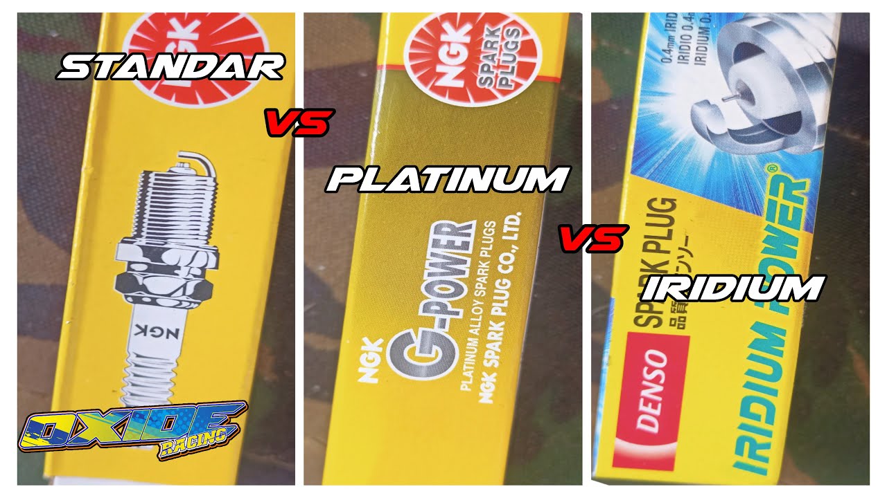 Test Busi standar, Platinum, dan iridium pada motor injeksi | Eksperimen Dynotest Cikarang