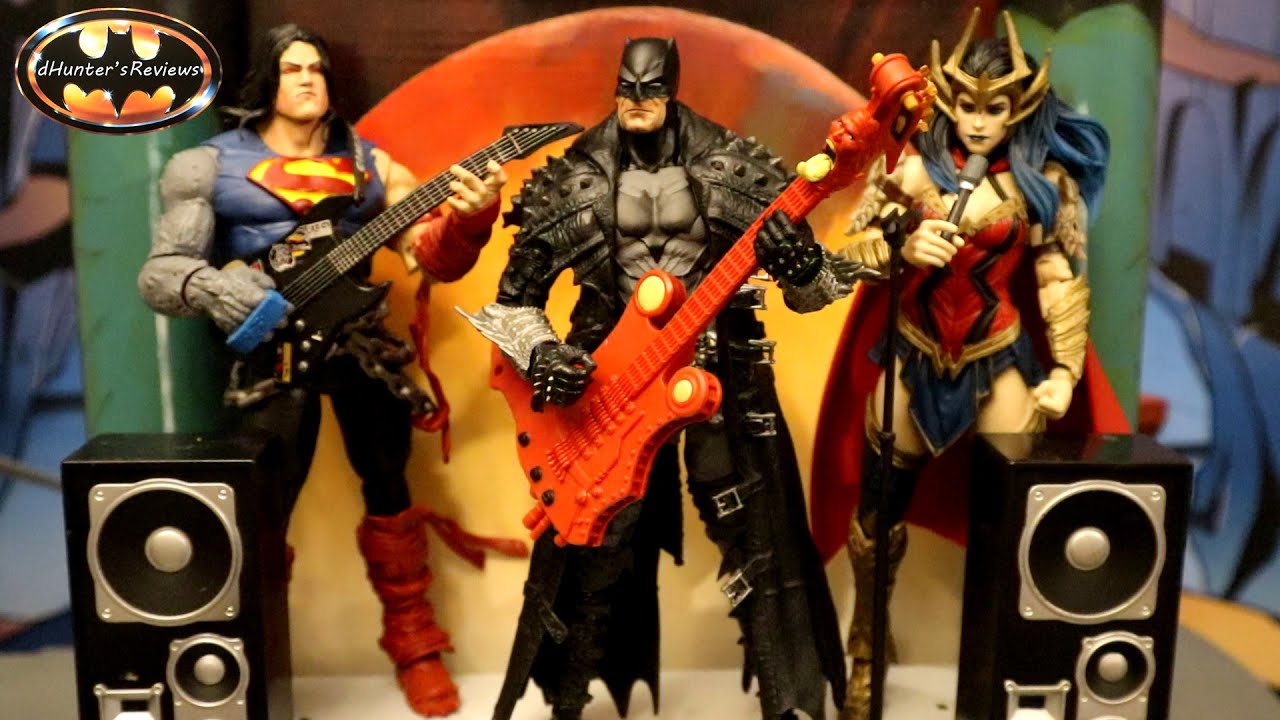 McFarlane DC Multiverse Death Metal Batman with Guitar Collect to Build a Figure Dark Father Review