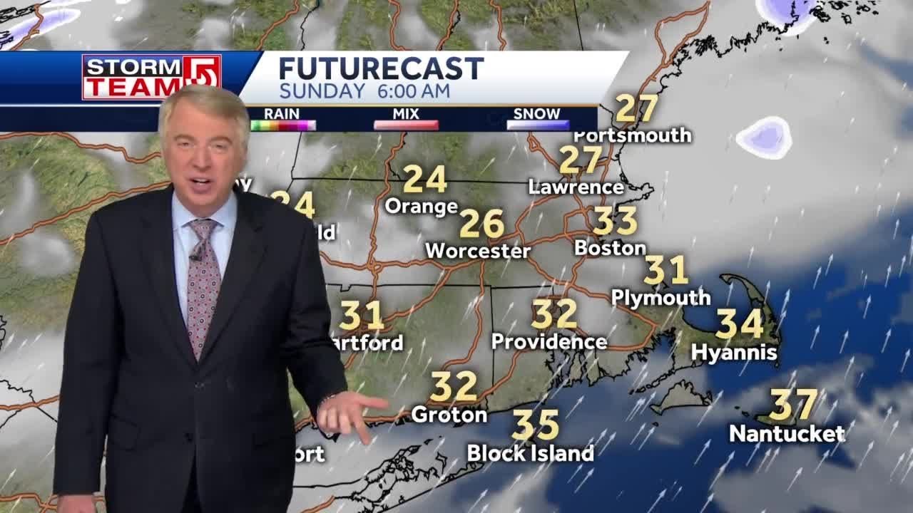 Video: Waking up to warmer temperatures Sunday morning