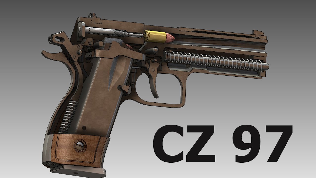 CZ 97 9mm Cal Pistol | How It Works