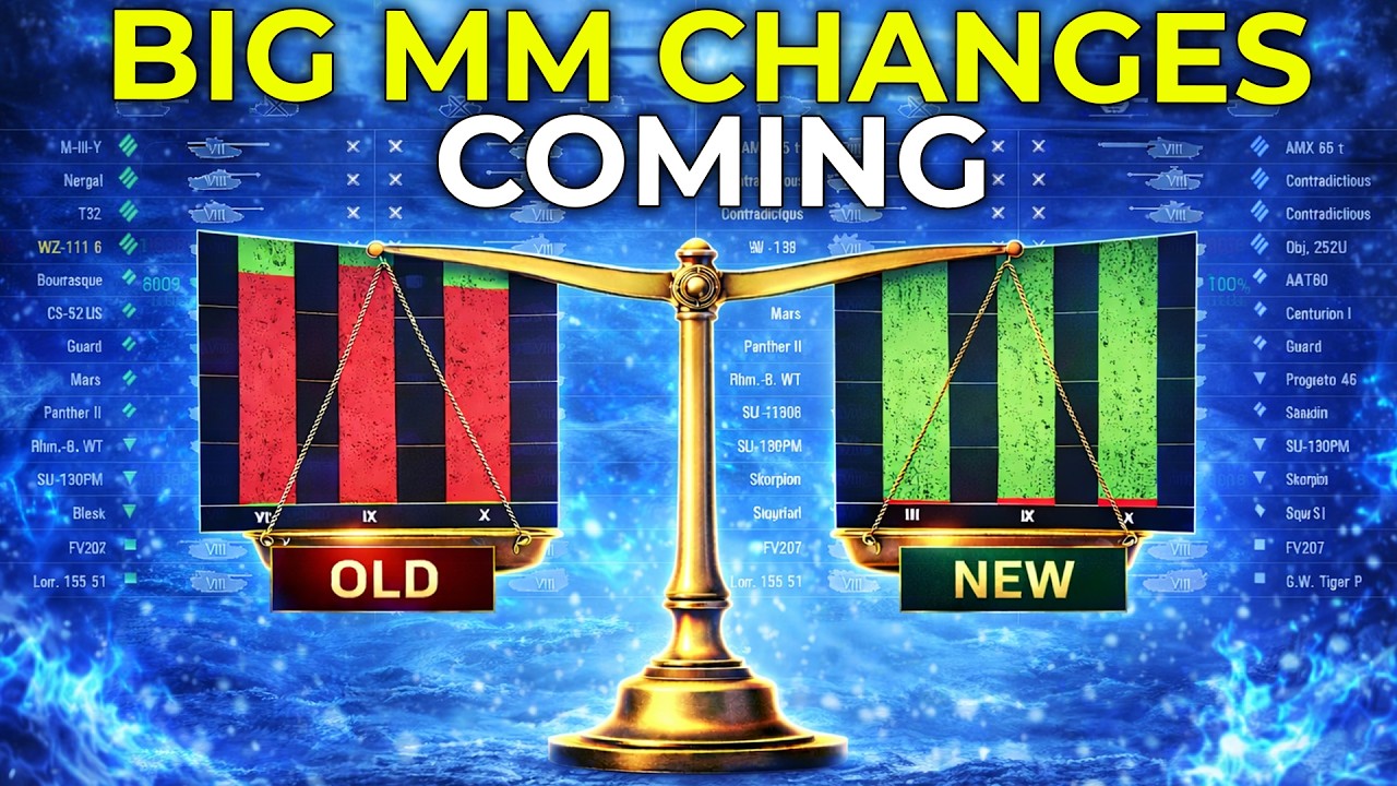 WG *JUST* Announced Those MM Changes in World of Tanks