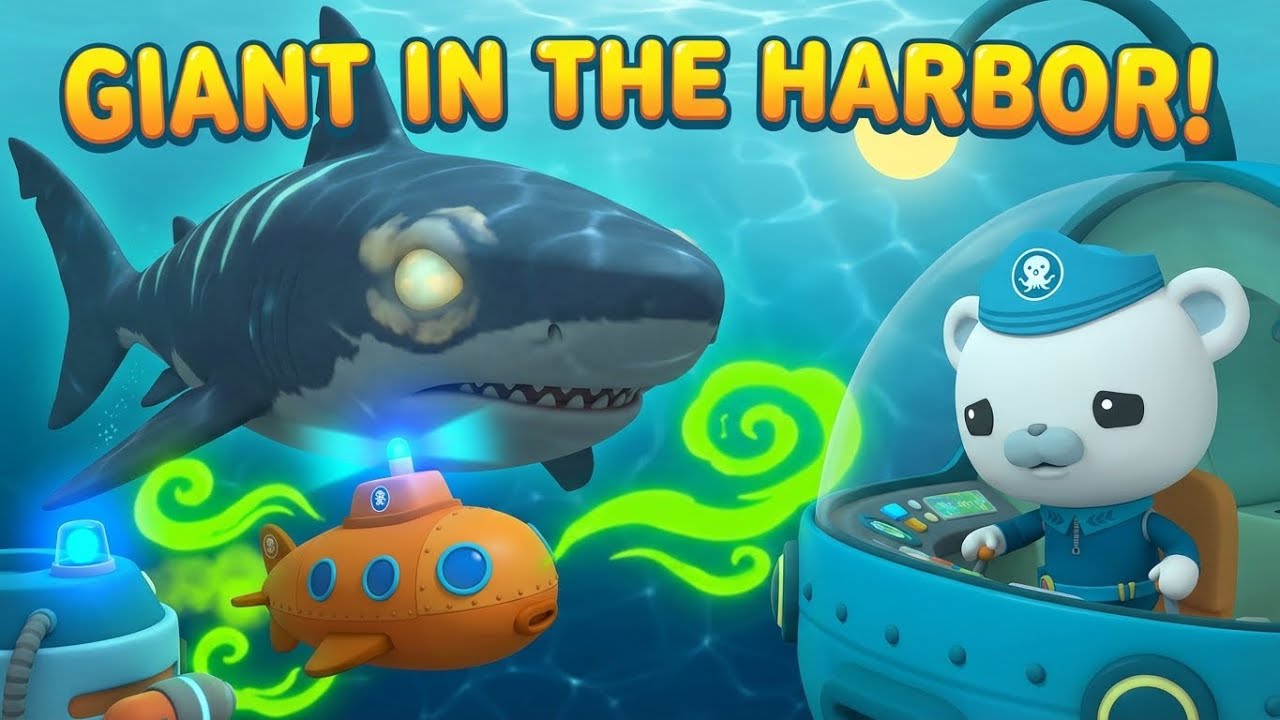 Toxic Waters: The Rogue Titan ☣️Giant Megalodon Rescue & Deep Sea Adventure | Octonauts Full Episode